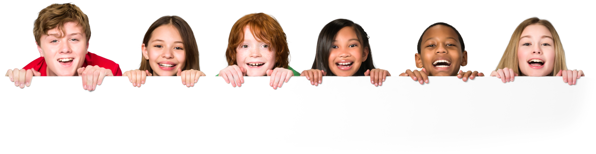 Happy Multiethnic Children 